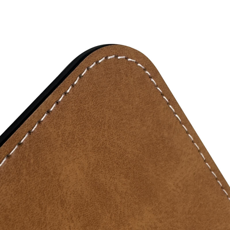 Luxury vegan leather mouse pad