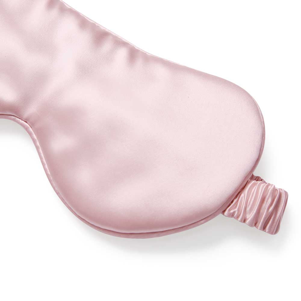Satin eye mask - pink