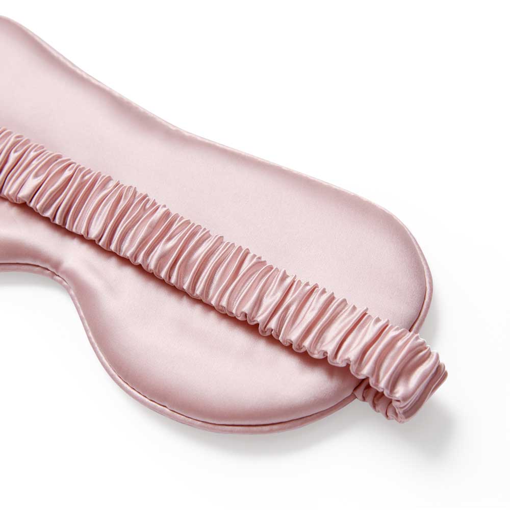 Satin eye mask - pink
