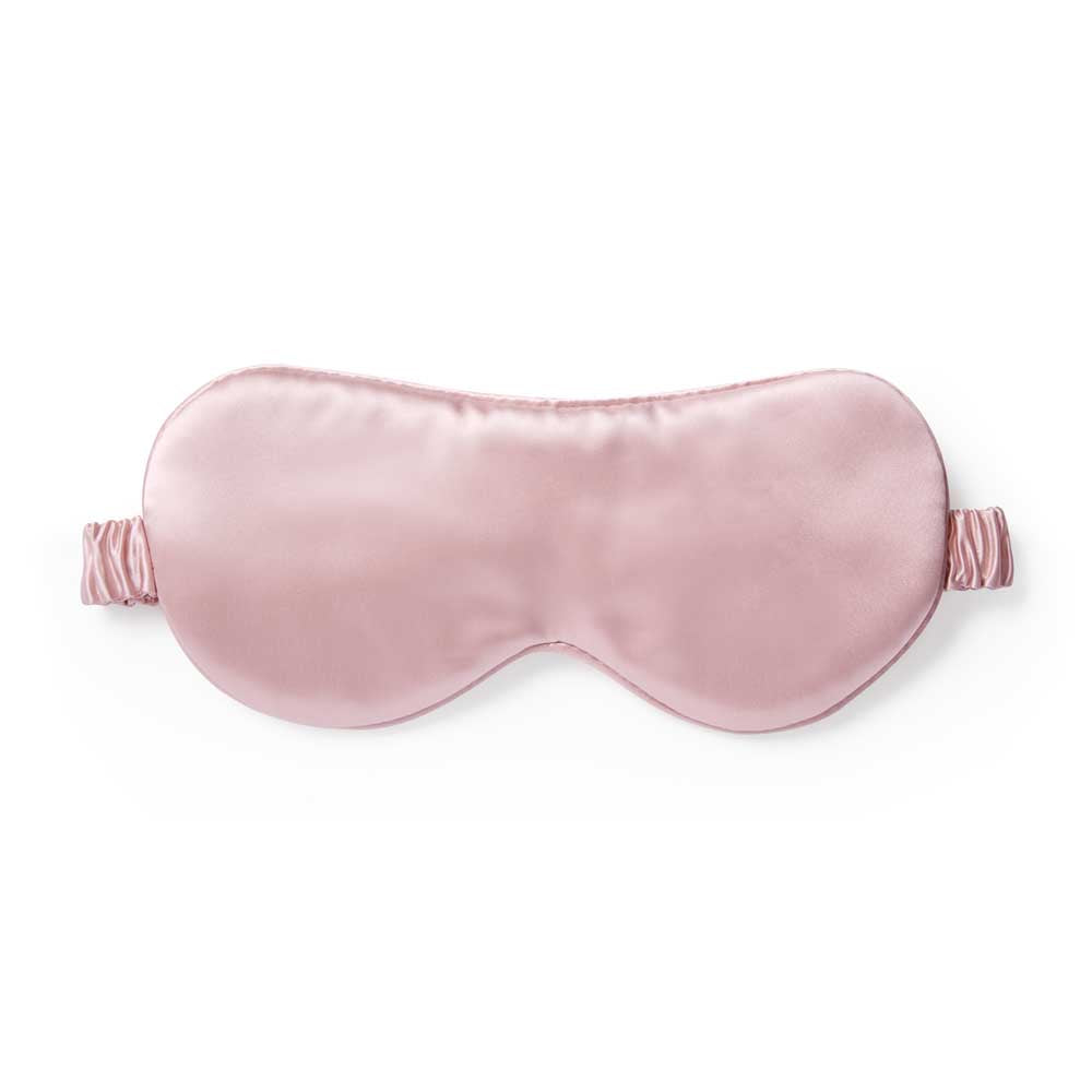 Satin eye mask - pink