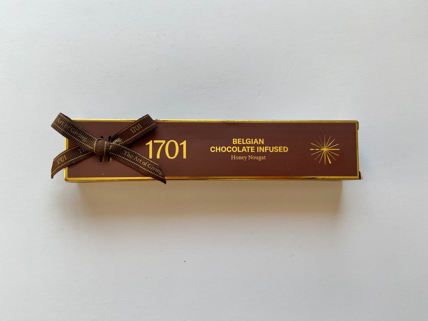 1701 - Belgian Chocolate Infused Honey Nougat Bar