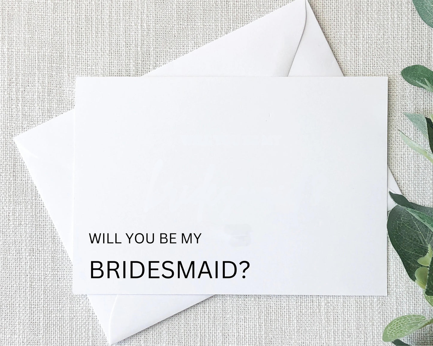 Post card- Bridesmaid proposal