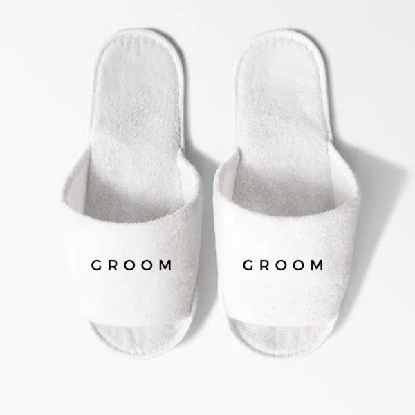 Slippers - Groom