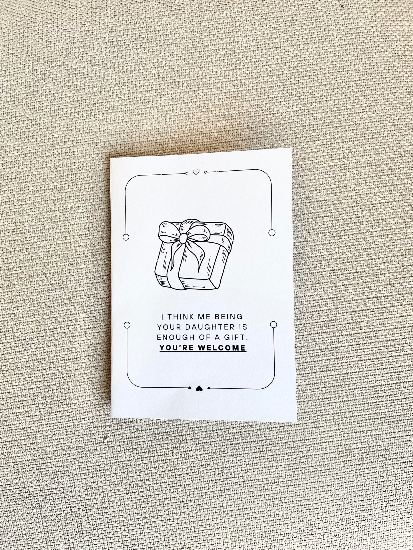 Birthday Card - 'Gift enough...'