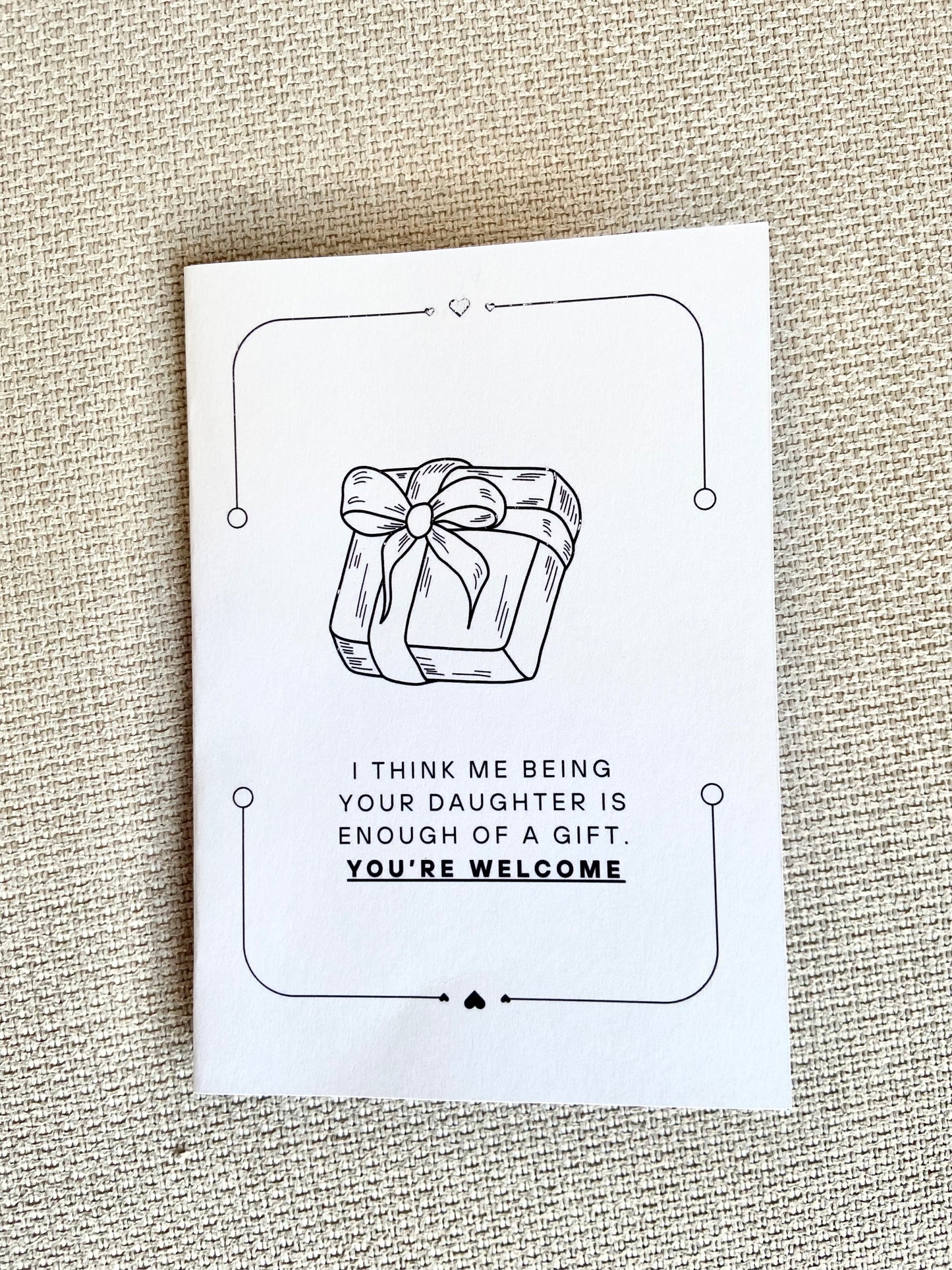 Birthday Card - 'Gift enough...'