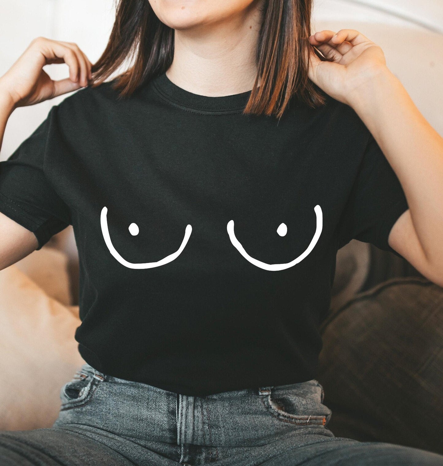 Boobies T-Shirt - Breast cancer awareness