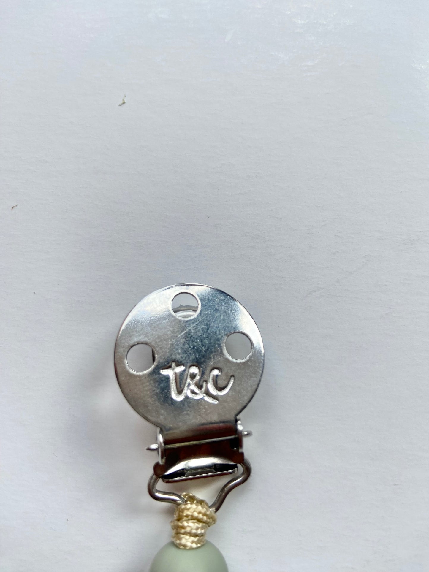 Baby 2 in 1 dummy clip and a teether