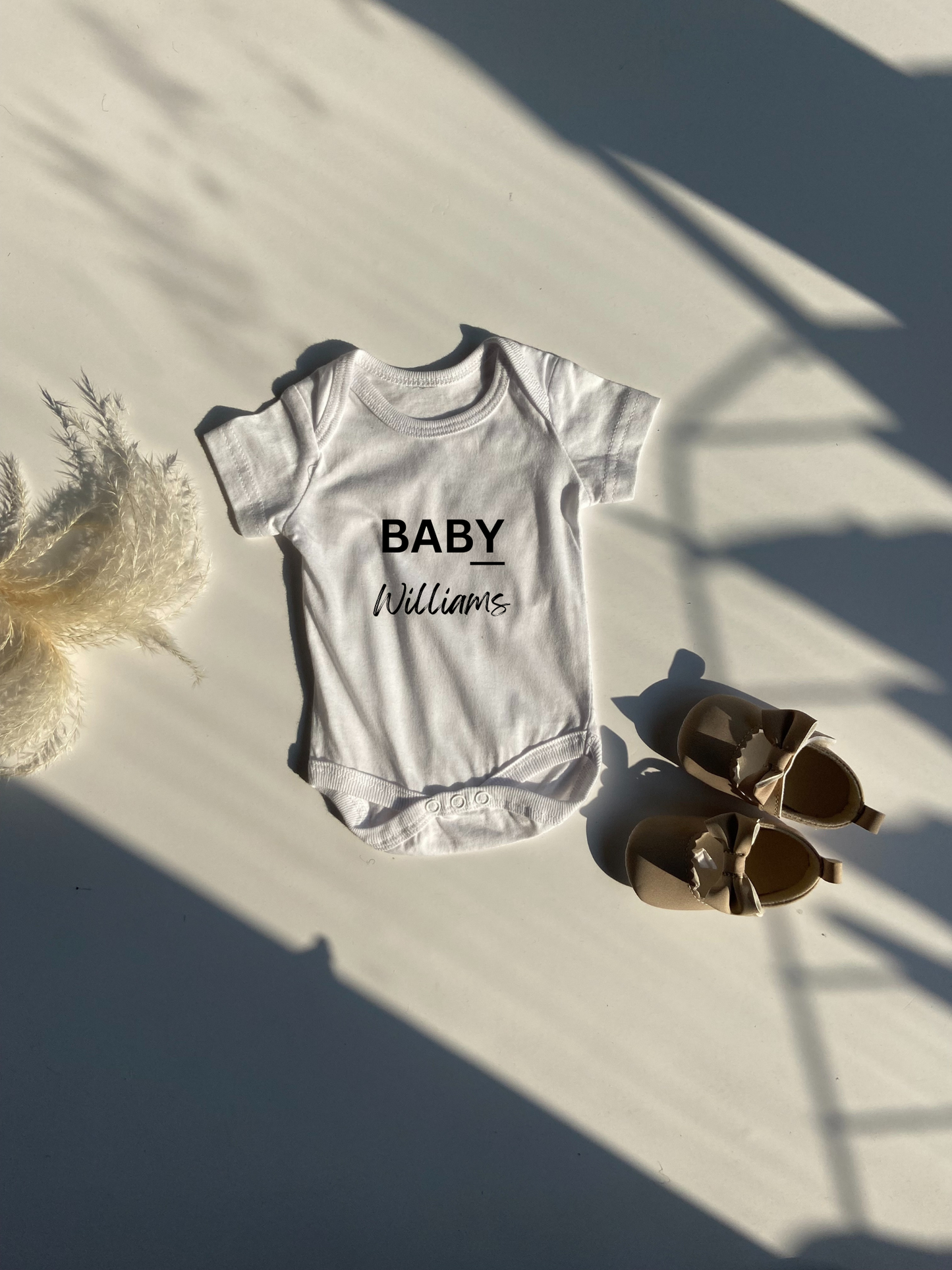 Baby vest - customized name