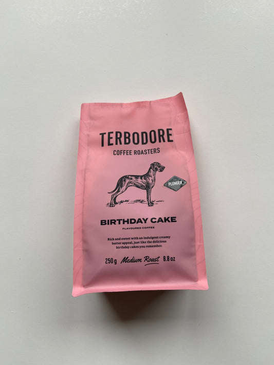 Terbodore coffee Birthday Cake