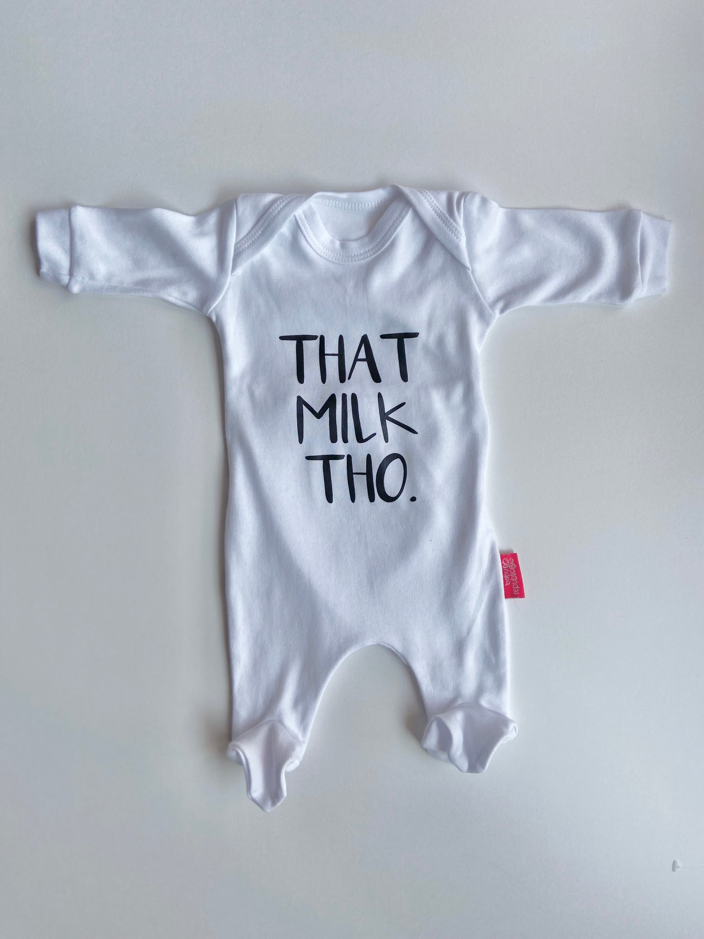 Baby vest - That Milk Tho