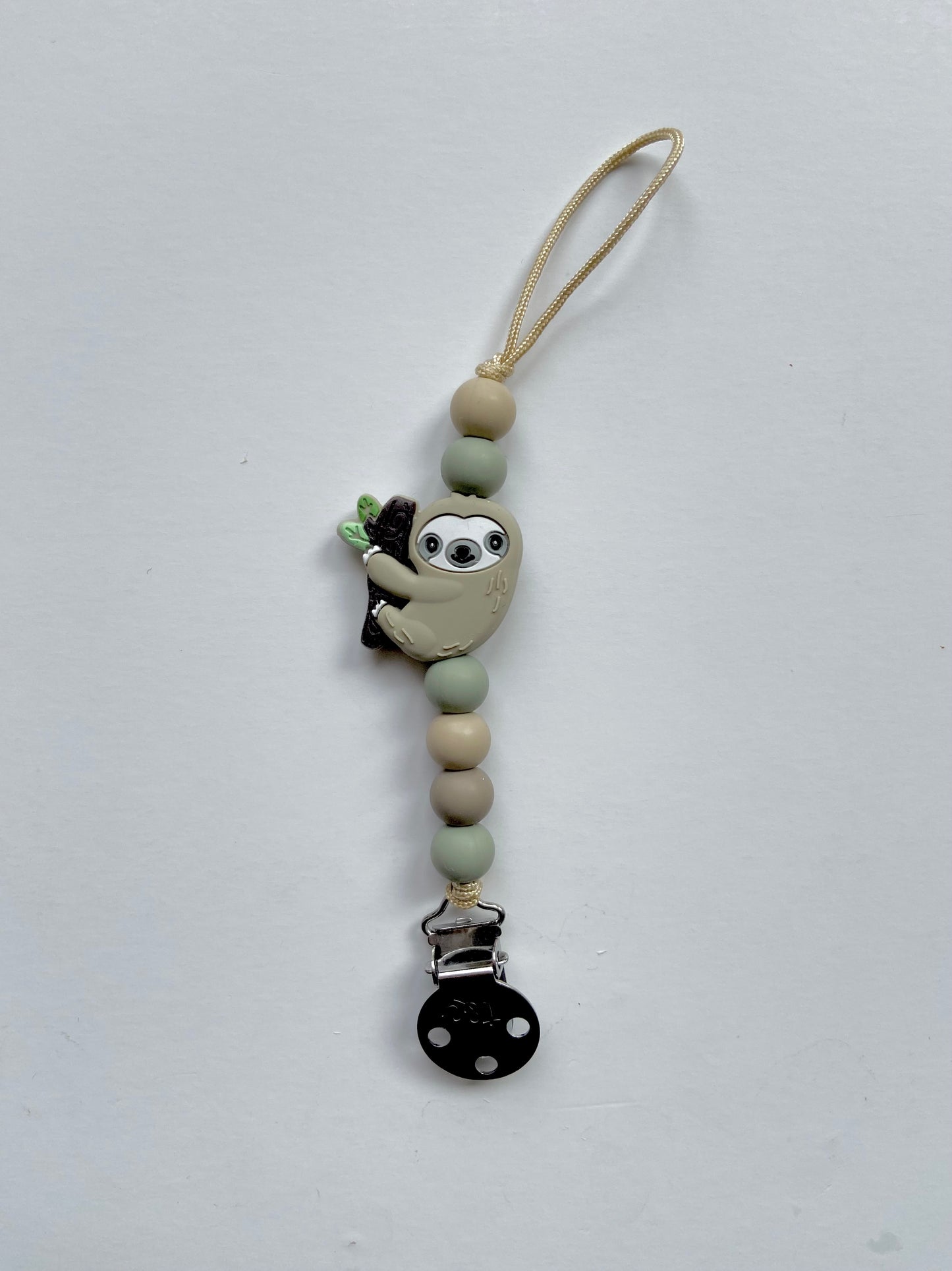 Baby 2 in 1 dummy clip and a teether