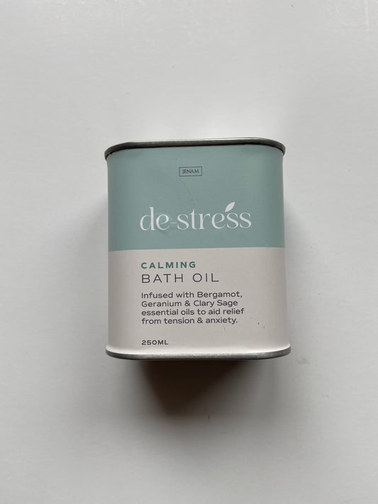 De-Stress Calming Bath Oil