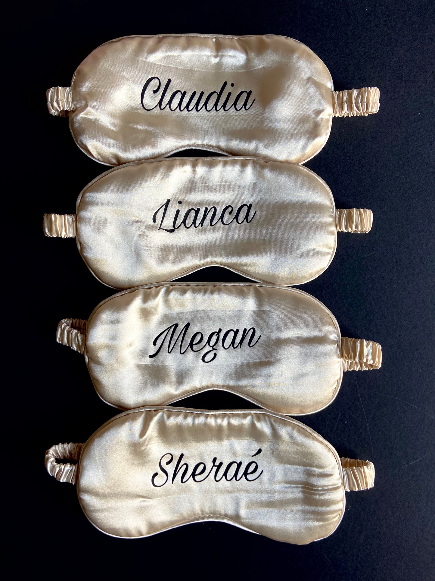 Luxury satin sleep eye masks