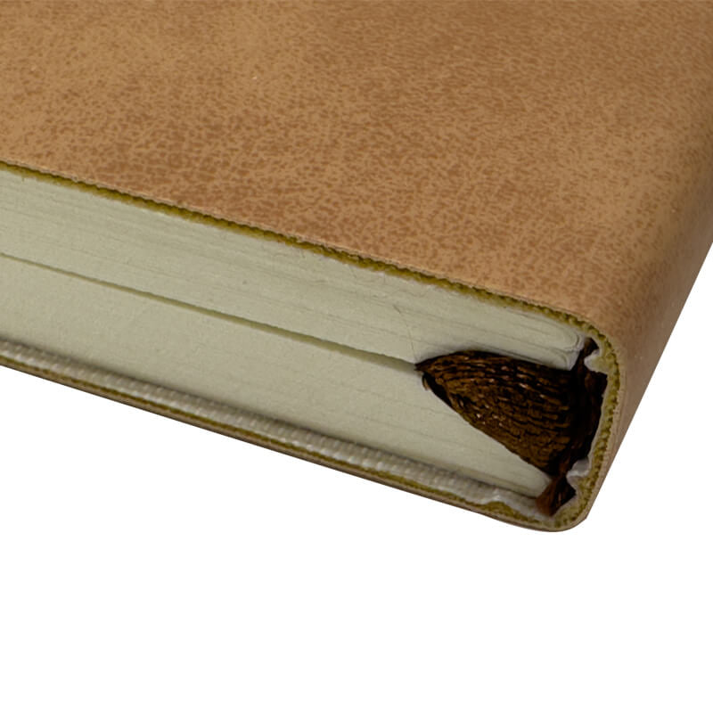 Luxury vegan leather bound notebook