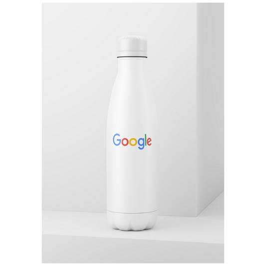 White Stainless Steel Water Bottle
