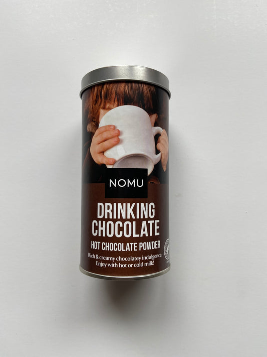 NOMU Drinking Hot Chocolate